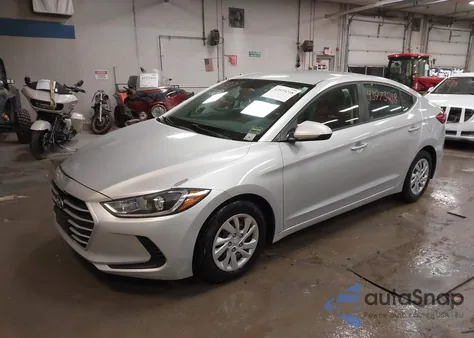 2018 Hyundai Elantra Se from USA, damaged, VIN 5NPD74LF1JH265387